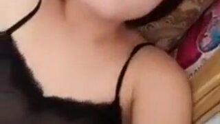 Russian Teen With Short Hair Teasing On Periscope