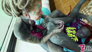 Anuskatzz FEMDOM anal FISTING tattooed sissy - Toys, anal gapes, prolapse, squirt, cumshot