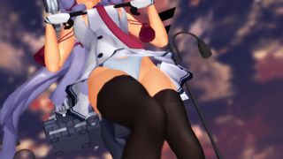 【MMD】Take a walk with Murakumo before leaving the port【R-18】