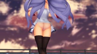 【MMD】Take a walk with Murakumo before leaving the port【R-18】