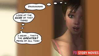 18 Year Old Stepbrother and Next Room Horny Stepsister Ep 1 - Animated Porn
