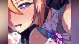 HONKAI IMPACT - DURANDAL IS COVERED IN CUMS