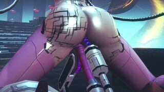 Female Transformer on a Sexmachine from Cybertron | Transformers