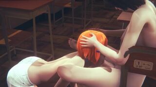 Ben 10 Hentai Futanari - Gwen x Futanari in Classroom Hard Sex