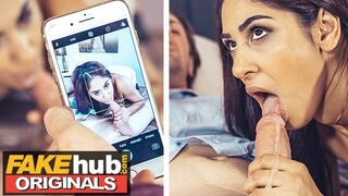 Fakehub Originals - Indian Desi hot wife filmed taking cheating husbands thick cock in her hairy pussy by cuck