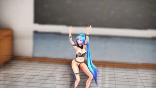 【MMD】HK Miku - Gokuraku Jodo【R-18】