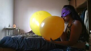 jugando con globos