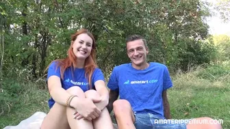 Porn CZ - Czech Amateur Ginger Charli Red And Her Boyfriend Love Public Sex