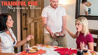 Moms Teach Sex - Thankful For My Stepmoms Titties