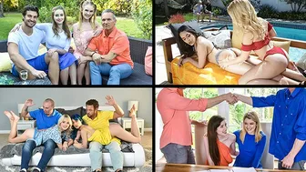 Daughter Swap - Hot Teen Sluts Get Swapped & Fucked Compilation