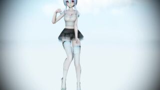 【MMD】Unfinished version of comparative water model Kogamine【R-18】