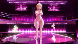 mmd r18 Rosalina Apple Pie 3d hentai super mario xxx edition