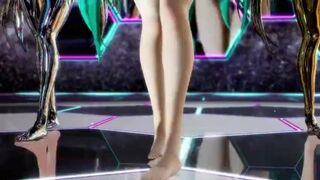mmd r18 Vocaloid Miku Conqueror future robot mercy sexy erotic 3d hentai MHV