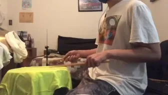 Still Playing Drums While Parents Are Moaning In The Other Room (More On @SavedOnMyPhone)