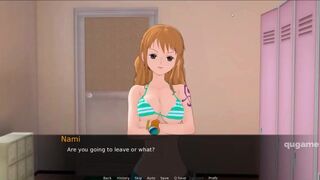 One Piece Sex for Money with Nami hentai | blonde girl hentai game