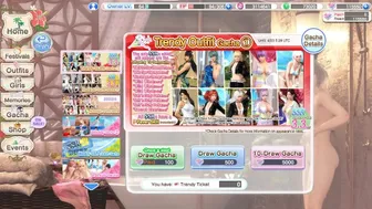 DEAD OR ALIVE XVV Gacha 6 ( 125500 Free V Stone )