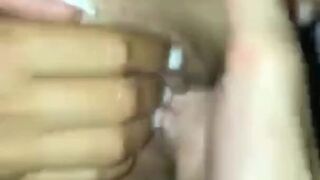 Pussy fisting, hard squirting for pretty babe latina girlfriend(dialoghi italiano)