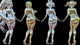 MMD R18 Gold Gardevoir [Butt Dance] 3D HENTAI