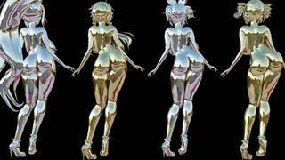 MMD R18 Gold Gardevoir [Butt Dance] 3D HENTAI