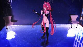 【MMD】KanColle Shreding Geigers cat in the river wind【R-18】