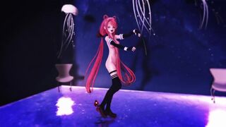 【MMD】KanColle Shreding Geigers cat in the river wind【R-18】