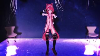 【MMD】KanColle Shreding Geigers cat in the river wind【R-18】