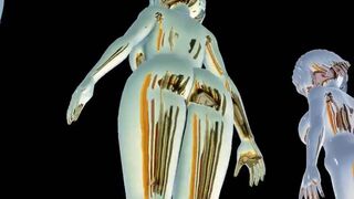 mmd r18 [Xenoblade] Metal Pyra [Erotic Squatting Dance] 3D HENTAI