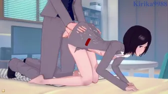Rukia Kuchiki and Ichigo Kurosaki have Intense sex - BLEACH Hentai