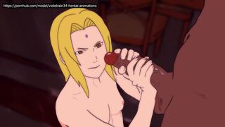 Tsunade Hentai masturbates a bbc - Naruto Porn
