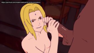 Tsunade Hentai masturbates a bbc - Naruto Porn