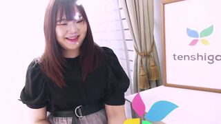 Miki is a chubby Japanese college babe who suck cock, and gets her pussy fingered and fucked pt2