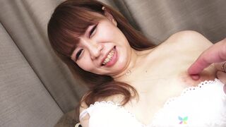 Cheating housewife in Japan sucks cock in casting couch first time on camera interview pt 2