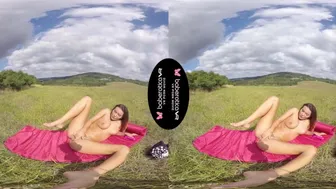 Baberotica VR - Solo Girl, Vanessa Decker Masturbates Outdoors, In VR