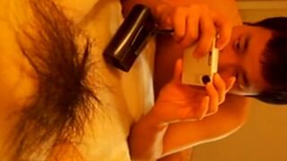 Sucking the Korean babe's pussy then fucking her in POV