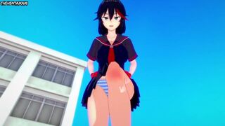 Hentai POV Feet Ryūko Matoi Ryuuko Anime