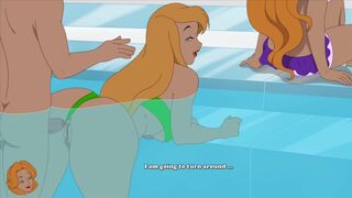 Ass fuck in the swimming pool milftoon drama