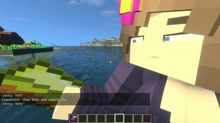 minecraft Jenny | Sexmod 1.2 от SchnurriTV | Installed shaders and the game began to freeze