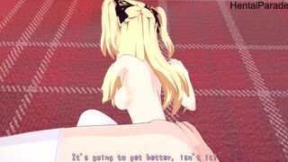 First time with maidsuit Fischl Genshin Impact [Hentai 3D]