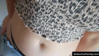 Sitting porn video – Stepsister Makes Me Cum In Her Panties And Jeans
