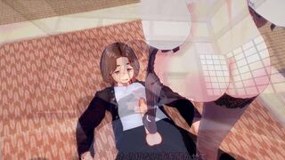 Azur Lane: Chen Hai sex with beautiful girl (3D Hentai)