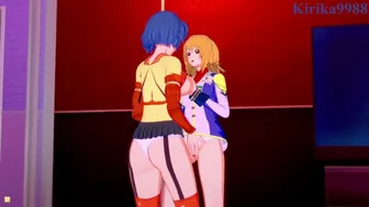 Cagalli Yula Athha And Kusuha Mizuha Have An Intense Lesbian Play - Gundam SEED & SRW Alpha Hentai