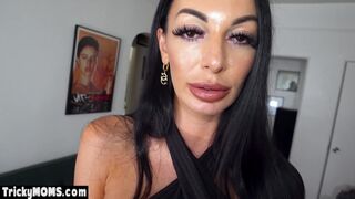 Russian MILF mommy overherad by stepson