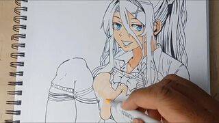 Speed Drawing Hentai Female