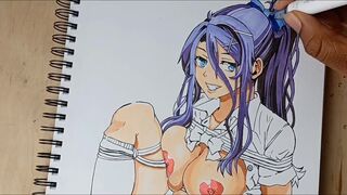 Speed Drawing Hentai Female