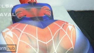 Gorgeous Body Mary Jane Fucks In Spiderman Costume - Elsa Raval