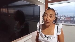 youtube maid getting cum in the face