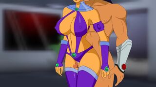 Grown Up Teen Titans - Part 6 - Luand'r Dick Pussy Rub By LoveSkySanHentai