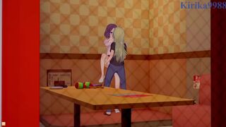 Rin Tōyama and Kō Yagami have intense futanari sex - New Game! Hentai