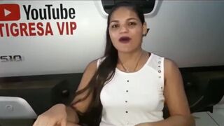 TIGRESAVIP INVITING BLUEZAO TO RECORD A PORNO WITH HER AND DUDA HUGNEN HAVING HORRY WHEN FILMED WITHOUT PANTIES
