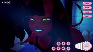 3D Cartoon Sexy Animation where Horny Witch sedused a Decent guy